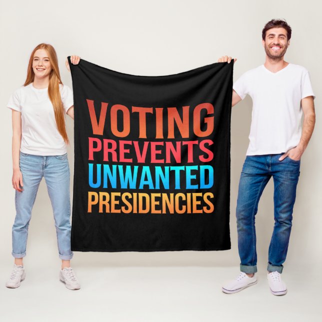 Abstimmung verhindert unerwünschte Präsidentschaft Fleecedecke (Beispiel)