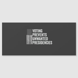 Abstimmung verhindert unerwünschte Präsidentschaft Magnetkarte