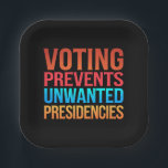 Abstimmung verhindert unerwünschte Präsidentschaft Pappteller<br><div class="desc">Abstimmung verhindert unerwünschte Präsidentschaftswahlen</div>