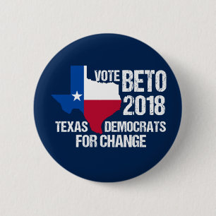 Abstimmung vor 2018 Senat Texas Demokraten Button