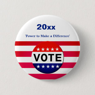 Abstimmung - Wahlkampf - Power Button