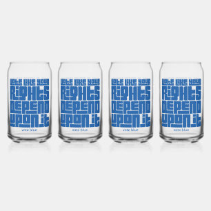 Abstimmung, wie Ihre Rechte davon abhängen Dosenglas