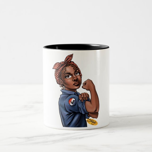 Abstimmung Zweifarbige Tasse (Mittel)