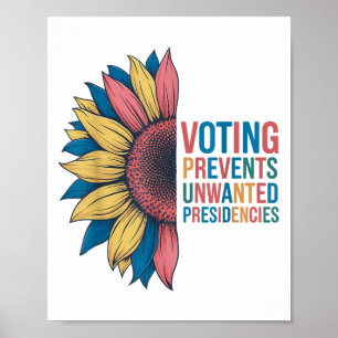 Abstimmungen verhindern unerwünschte Präsidentscha Poster
