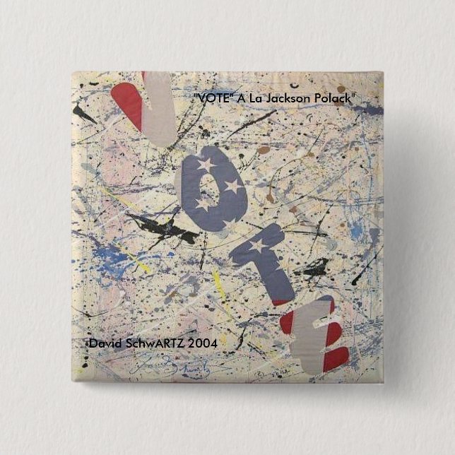 ABSTIMMUNGS-Al Jackson Polack.artzworks.c… - Button (Vorderseite)