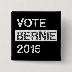 Abstimmungs-Bernie-Sandpapierschleifmaschinen 2016 Button