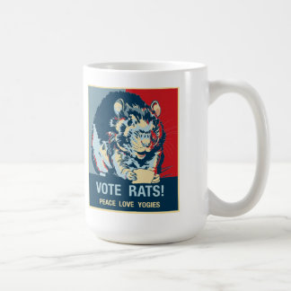 Abstimmungs-Ratten! Tasse