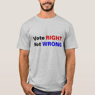 Abstimmungs-Recht nicht falsch T-Shirt