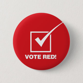 Abstimmungs-Rot - Körper Button