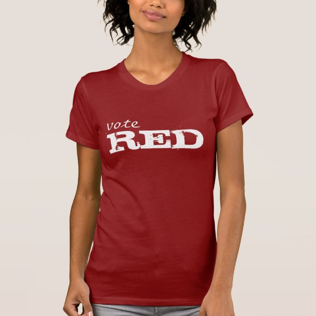 Abstimmungs-Rot T-Shirt (Vorderseite)