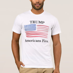 Abstimmungs-Trumpf-Amerikaner zuerst T-Shirt