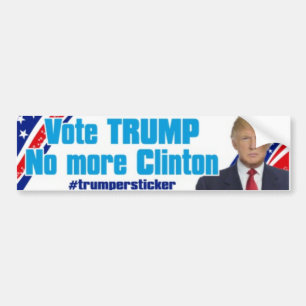 Abstimmungs-Trumpf Autoaufkleber