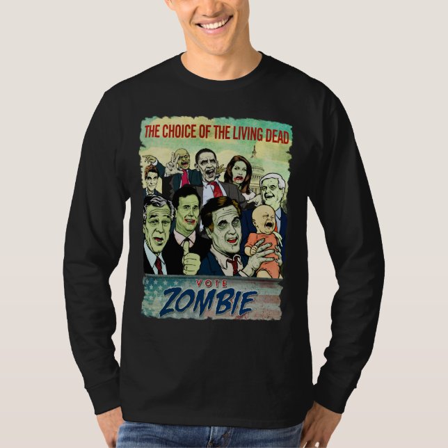 Abstimmungs-Zombie-T - Shirt (Vorderseite)