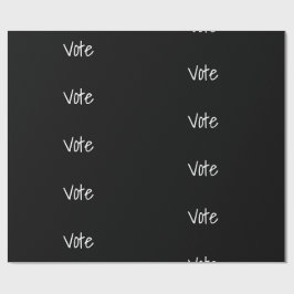 Abstimmungspapier Geschenkpapier