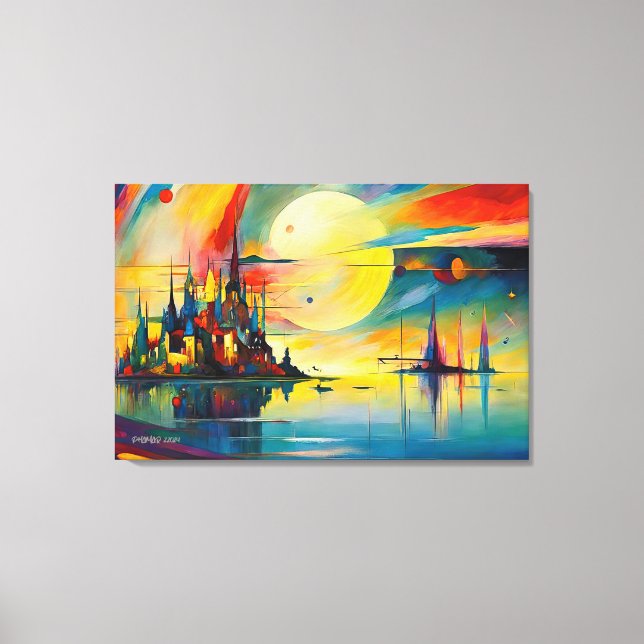 ABSTR_24-038, Fantasy Gallery Art, Leinwanddruck (Vorderseite)