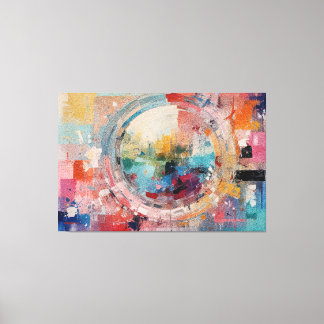 ABSTR_25-036 Abstrakt Art Canvas Print Leinwanddruck
