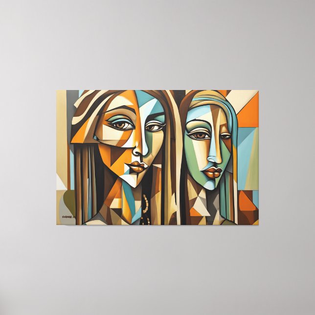 ABSTR_25-081 Abstrakt Art Canvas Print Leinwanddruck (Vorderseite)