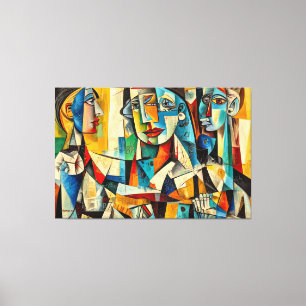 ABSTR_25-084 Abstrakt Art Canvas Print Leinwanddruck