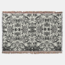 Abstrack Black Pattern Decke