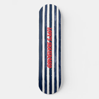 Abstrack Marine Streifen Nahtlos Skateboard