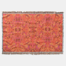 Abstrack Red Exclusive Muster Decke