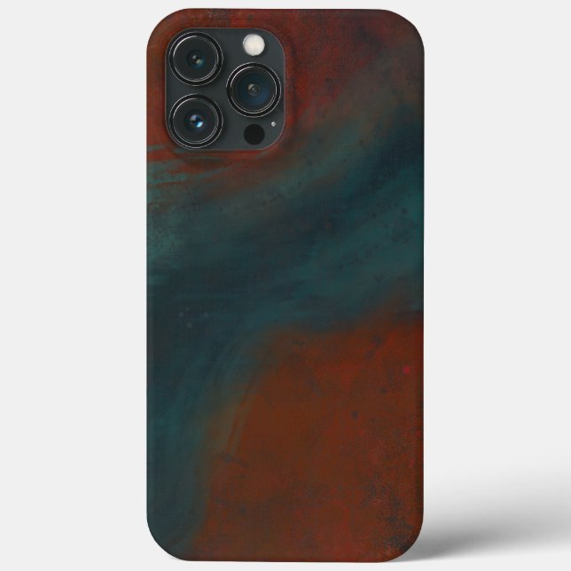 Abstract 1: reds and blues Case-Mate iPhone hülle (Rückseite)