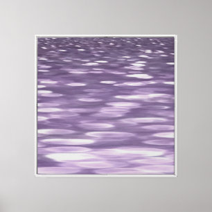 Abstract #1: Ultra Violetter Schimmer Leinwanddruck