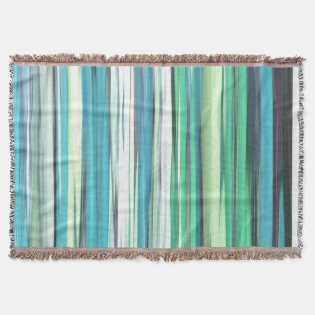 Abstract #2: Aqua blue blue blur Decke (Vorderseite)