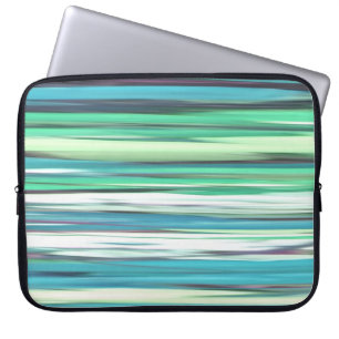Abstract #2: Aqua blue blue blur Laptopschutzhülle