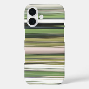 Abstract #2: Olivgrüner verschwommener Fleck iPhone 16 Hülle