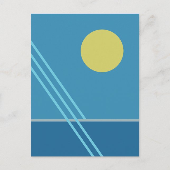 Abstract 3 Postkarte (Vorderseite)