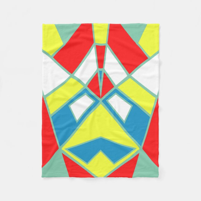 Abstract #601 fleecedecke (Vorderseite)