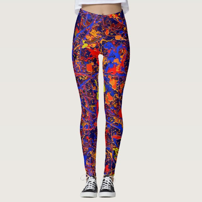 Abstract #737 leggings (Vorderseite)