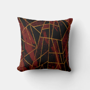 Abstract #940 Rot Kissen