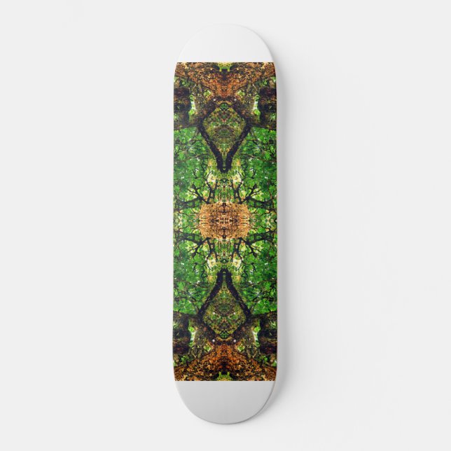 ABSTRACT AMBIDEXTROUS TREE ART #66, SKATEBOARD (Vorderseite)