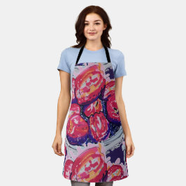 Abstract Apples Schürze