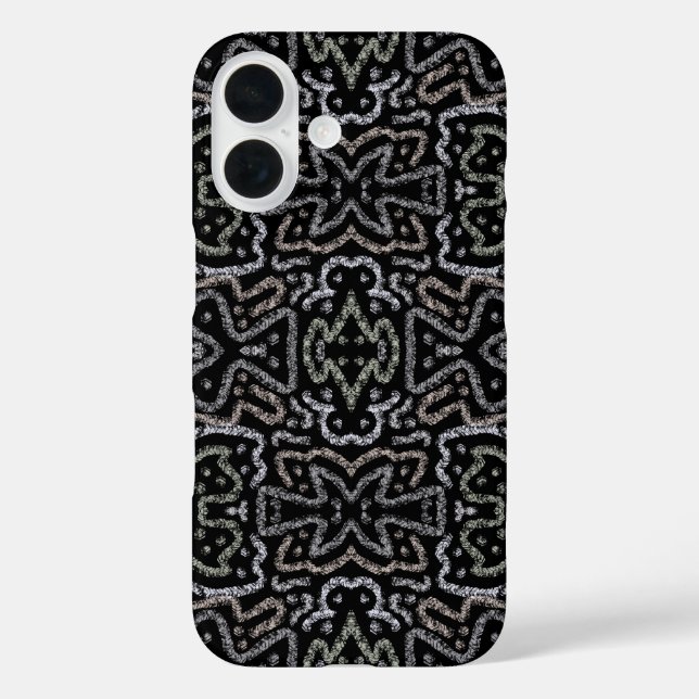Abstract Arrow Grunge Pattern And Soft Pastels Case-Mate iPhone Hülle (Rückseite)