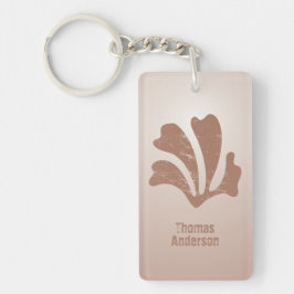 Abstract Art Brown Algae, Kelp Schlüsselanhänger