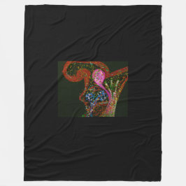 Abstract Art Fleece Blanket