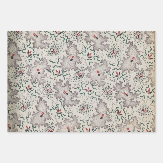 abstract art geometric and colorful patterns geschenkpapier set (Vorderseite)