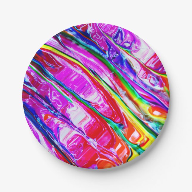  Abstract art Pappteller (Vorderseite)