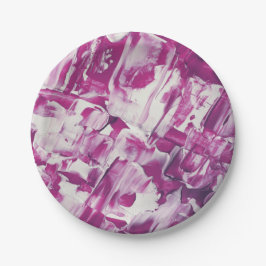  Abstract art Pappteller