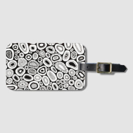 Abstract Art Random Blobby Shapes Gepäckanhänger