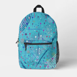 Abstract Art: Sparklers in the Sky Bedruckter Rucksack