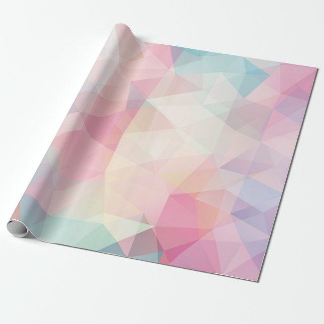 abstract background consisting of trianglesbackgro geschenkpapier (Ungerollt)