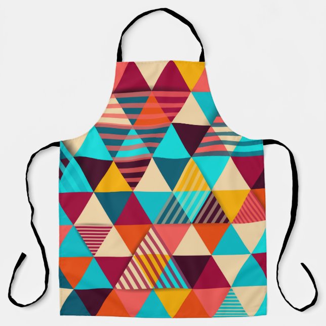 Abstract background with triangle shapes. Modern g Schürze (Vorderseite)