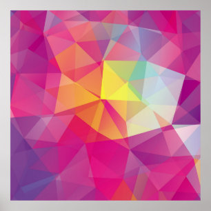 Abstract backgroundbackground,hipster,color,funk,o poster