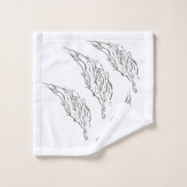 abstract badhandtuch set