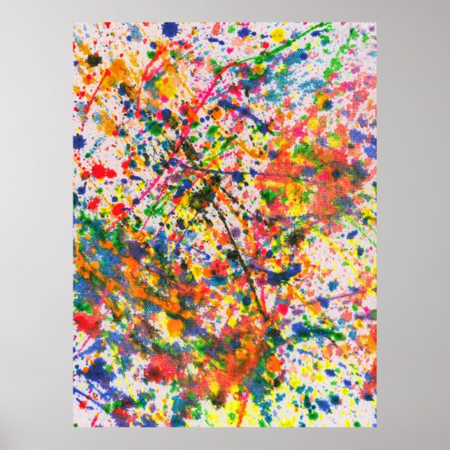 Abstract - Bleistift - Fastdienstag Poster (Vorne)