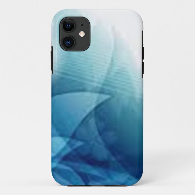 Abstract blue_iphone Case-Mate iPhone hülle (Rückseite)